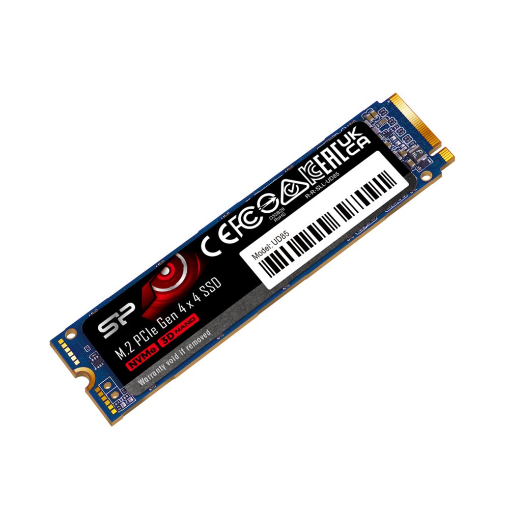 Silicon Power UD85 | 1TB NVMe SSD | M.2 | Gen4 | 3.600MB/s Lezen | 2.800MB/s Schrijven - Matmuis